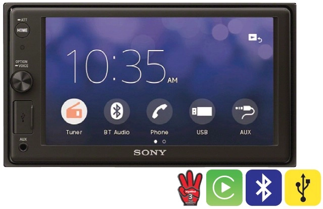 Sony 6.2” Carplay Digital Media Player