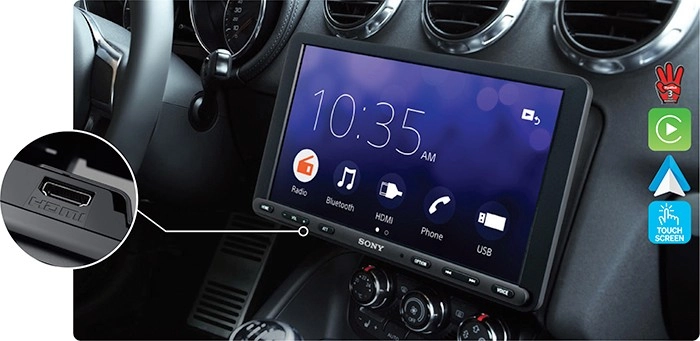 Sony 8.95” Apple Carplay & Android™ Auto Digital Media Player