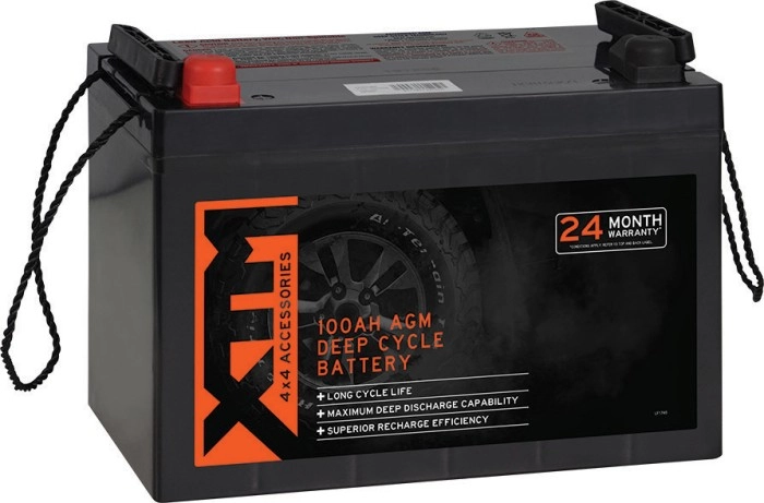 XTM 100Ah AGM Deep Cycle Battery