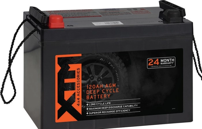 XTM 120Ah AGM Deep Cycle Battery