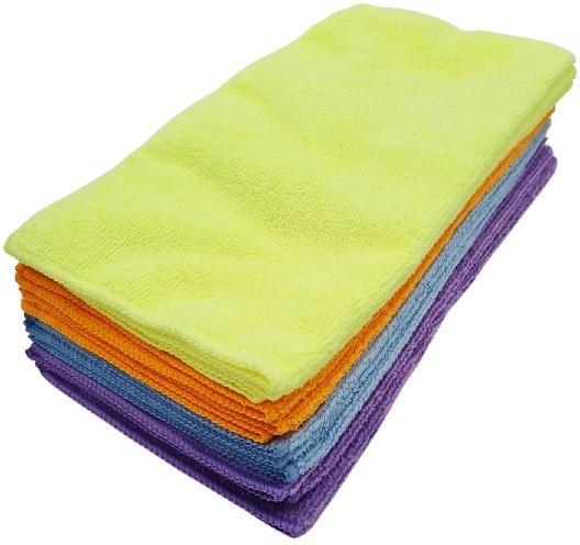 Bulk Microfibre Cloths 12 Pack