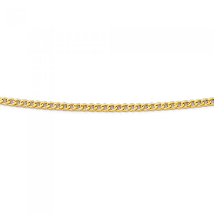 9ct Gold 45cm Curb Chain