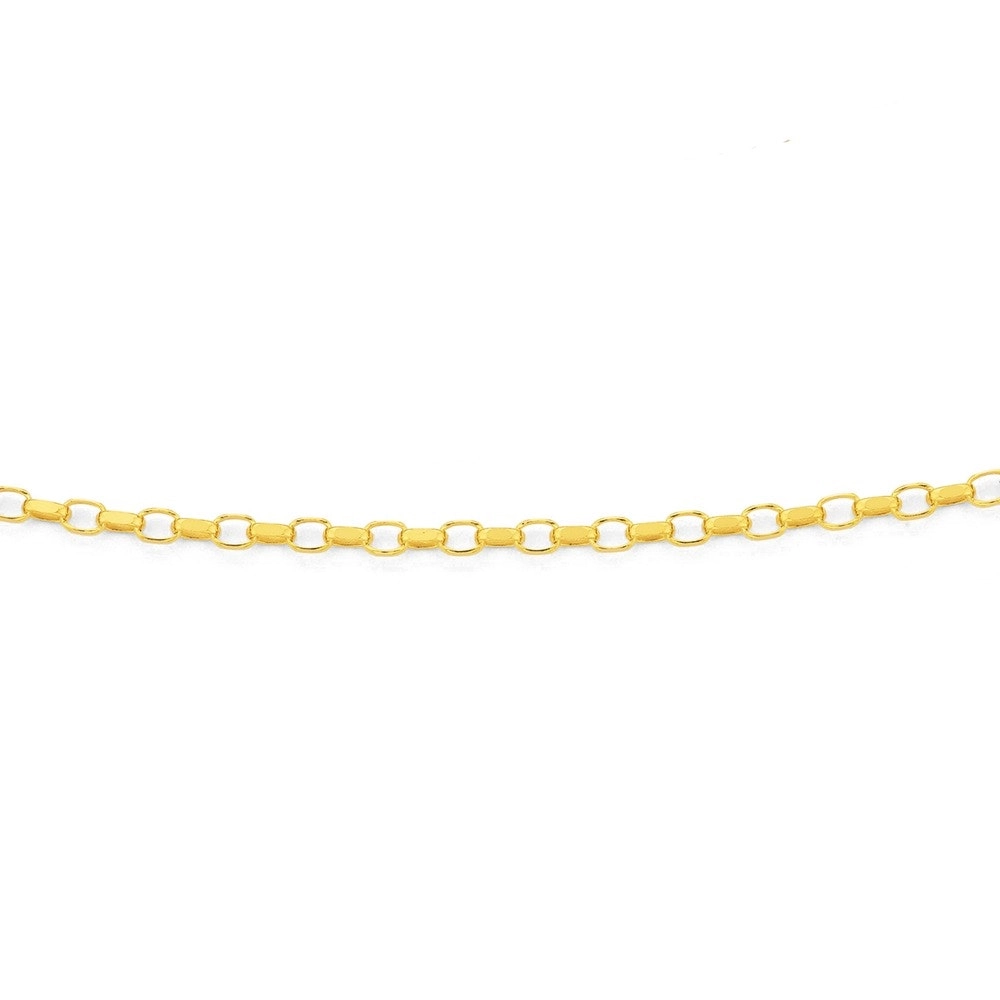 9ct Gold 50cm Solid Belcher Chain