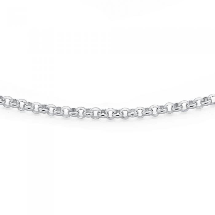 Sterling Silver 45cm Belcher Chain