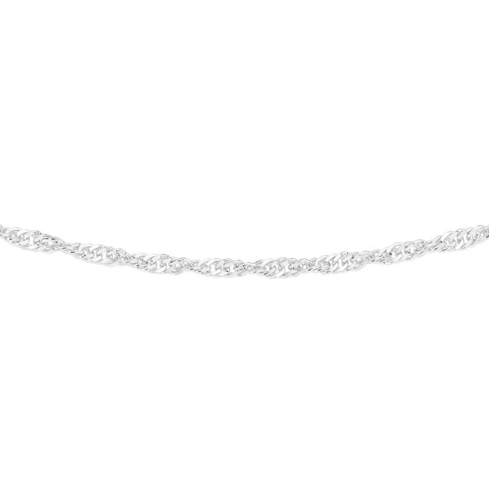 Sterling Silver Singapore Chain