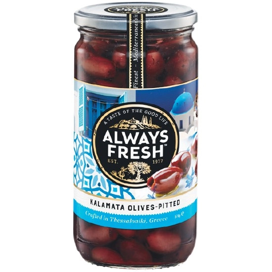 Always Fresh Pitted Kalamata Olives 670g