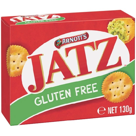 Arnott’s Jatz Gluten Free Crackers 130g