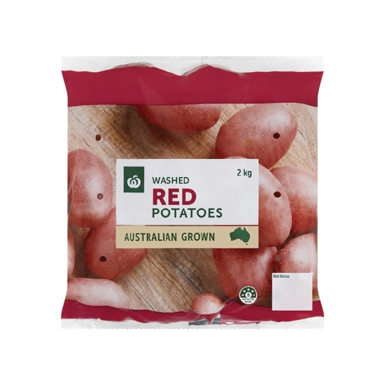 Australian Washed Red Potatoes 2 kg Pack