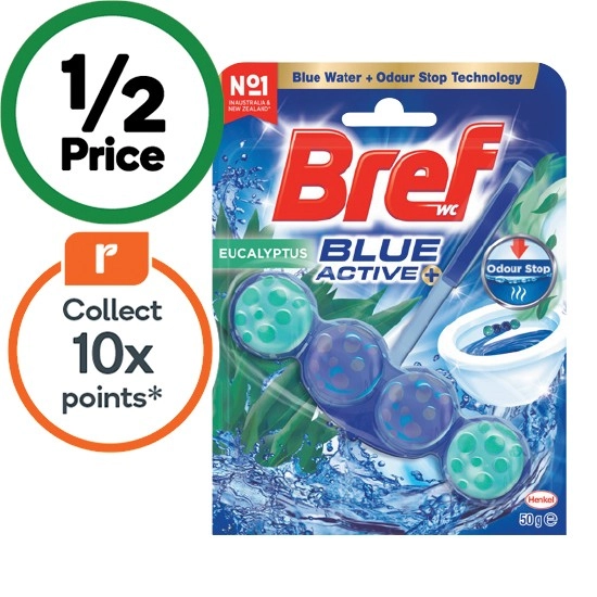 Bref Active Toilet Rim Block 50g