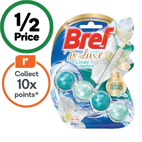 Bref Deluxe Toilet Rim Block 50g