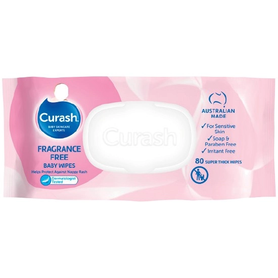 Curash Baby Wipes Pk 80