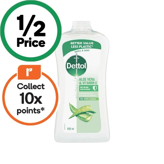 Dettol Antibacterial Hand Wash Refill 950ml