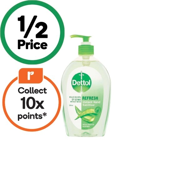 Dettol Antibacterial Instant Hand Sanitiser 500ml