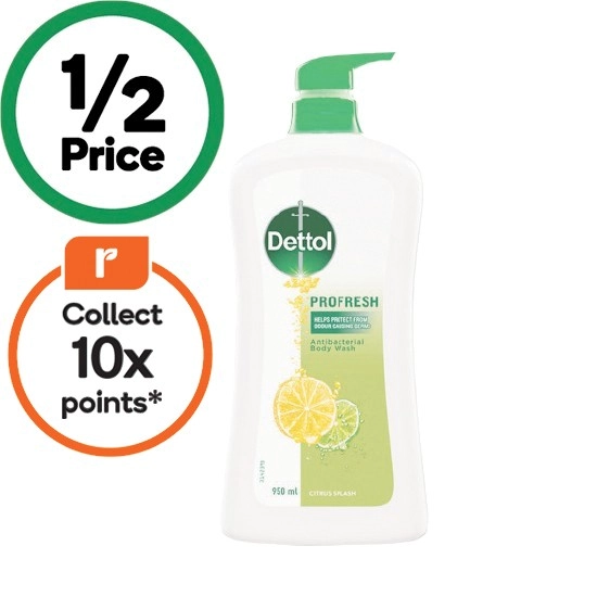 Dettol Profresh Shower Gel 950ml