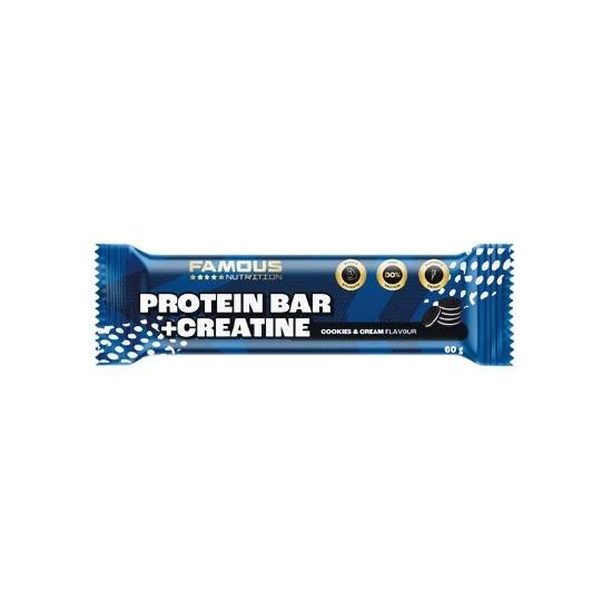 Famous Nutrition Protein Bar + Creatine Bar 60g^