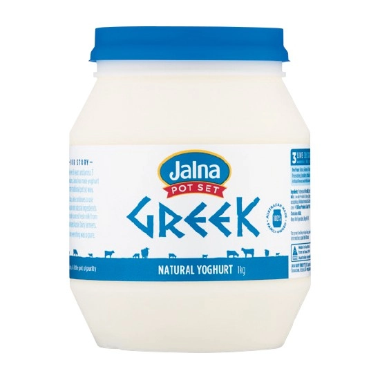 Jalna Pot Set Greek Yoghurt 1 kg – From the Fridge