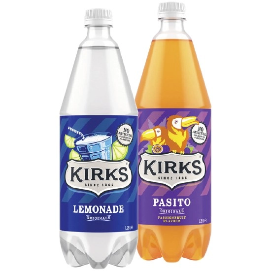 Kirks Soft Drink Varieties 1.25 Litre