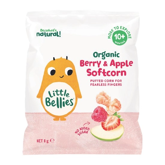 Little Bellies Organic Baby Food or Puffs 8-12g