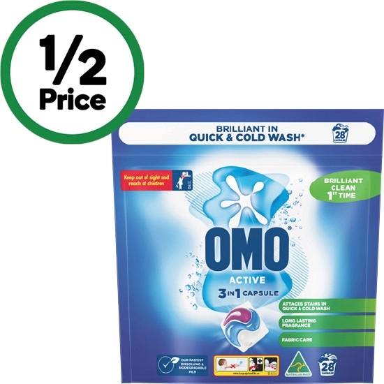 OMO Laundry Capsules Pk 28