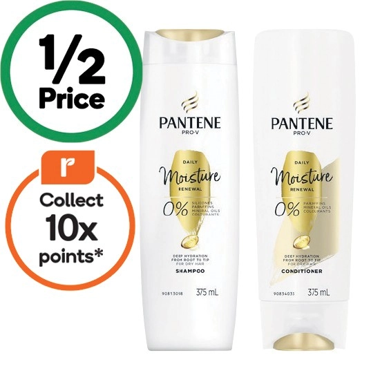 Pantene Pro-V Shampoo or Conditioner 375ml