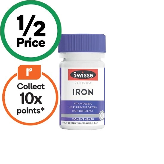 Swisse Ultiboost Iron Tablets Pk 30#