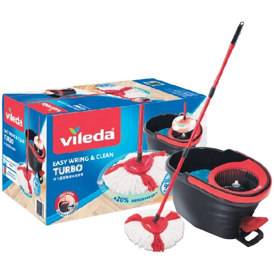 Vileda Easy Wring & Clean Spin Mop & Bucket Set