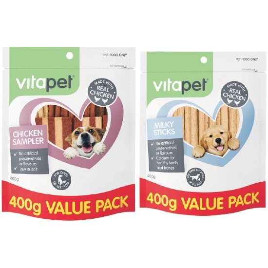 VitaPet JerHigh Dog Treats 400g