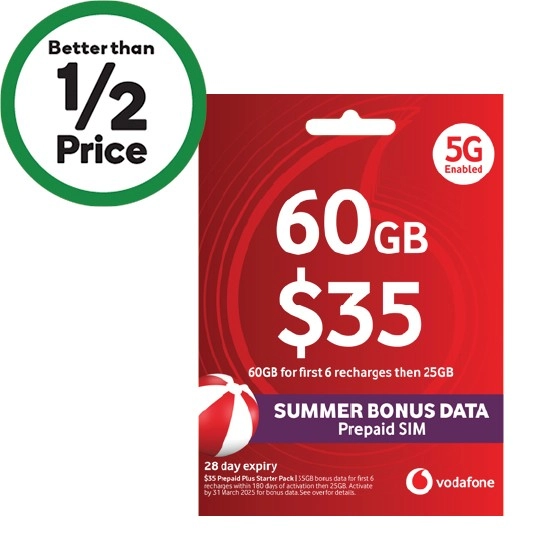 Vodafone $35 Starter Pack§