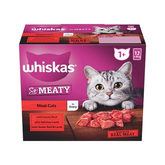 Whiskas So Wet Cat Food Pk 12 x 85g