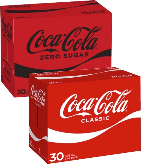 Coca-Cola Soft Drink 30x375mL