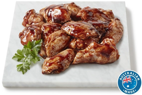 Coles RSPCA Approved Chicken Nibbles Honey Soy