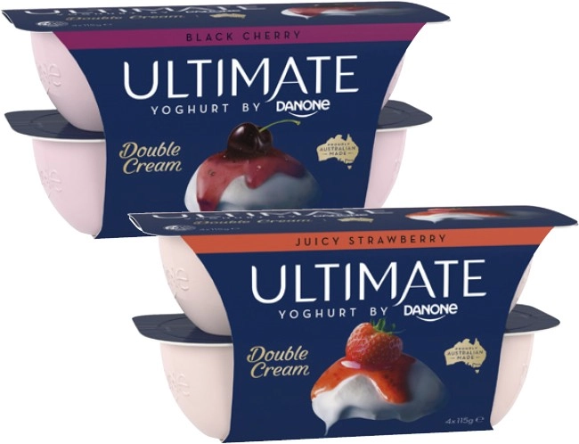 Danone Ultimate Yoghurt 4x115g