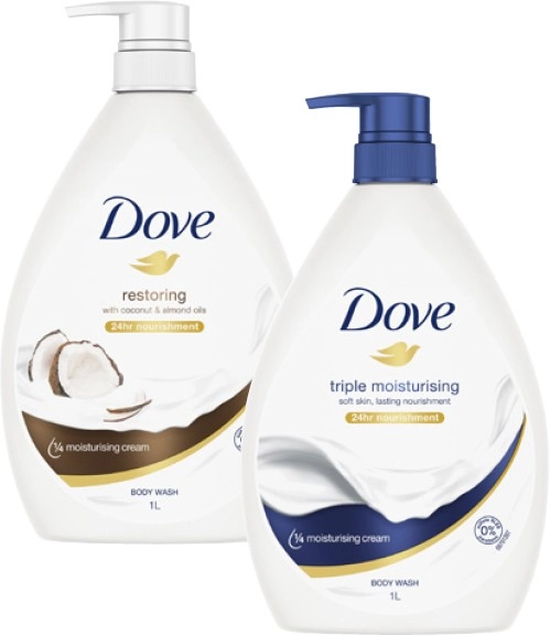 Dove Body Wash 1 Litre