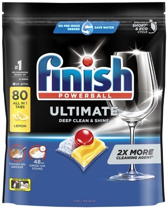 Finish Ultimate Dishwashing Tablets 80 Pack