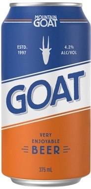 Goat Lager Cans 24x375mL