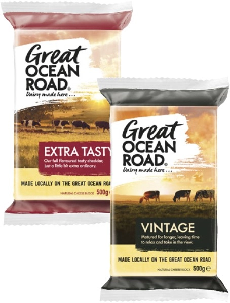 Great Ocean Road Cheese Block 500g