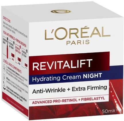 L'Oréal Revitalift Hydrating Night Cream 50mL