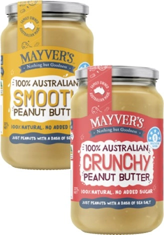 Mayver's Peanut Butter 375g