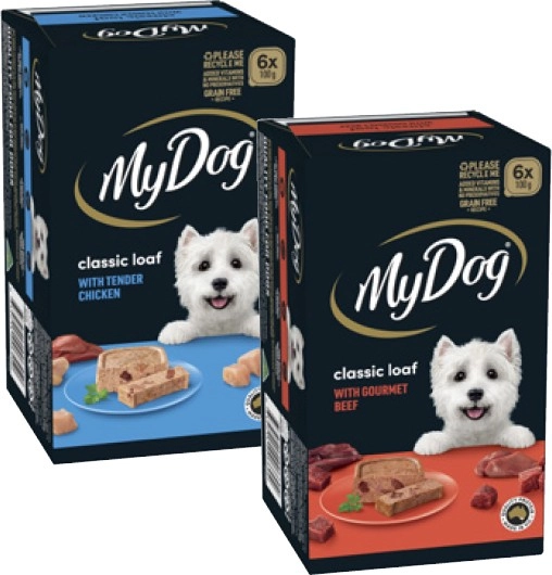 My Dog Dog Food 6x100g