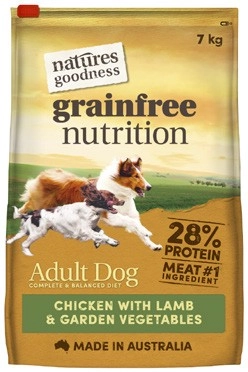 Natures Goodness Grain Free Dry Dog Food 7kg