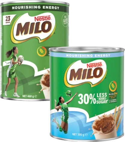 Nestlé Milo 395g-460g