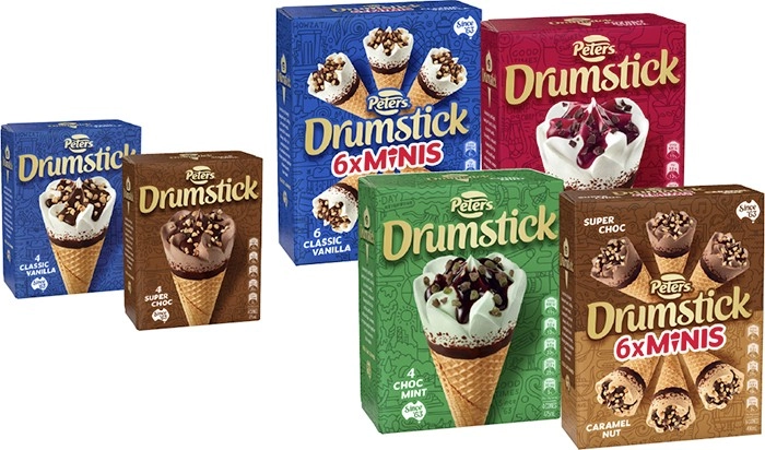 Peters Drumstick 4 Pack-6 Pack 475mL-490mL