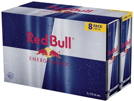 Red Bull Energy Drink 8x250mL