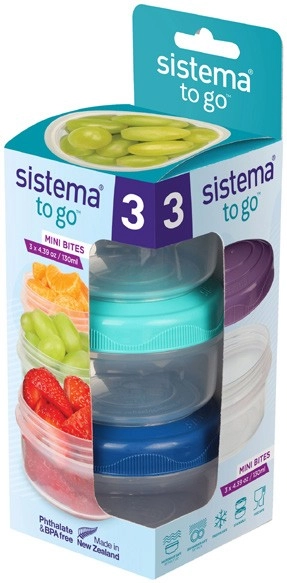 Sistema To Go Mini Bites 3 Pack