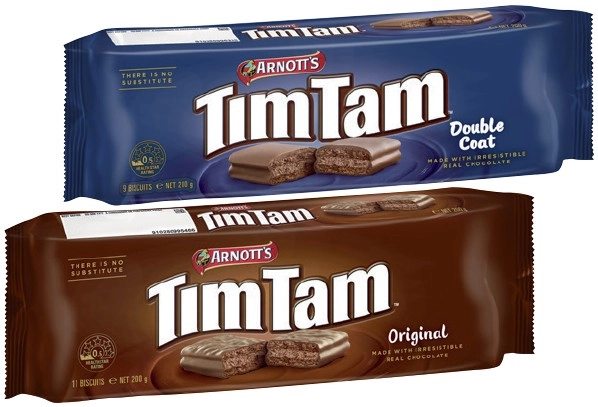 Arnott’s Tim Tam Chocolate Biscuits 165‐200g Selected Varieties