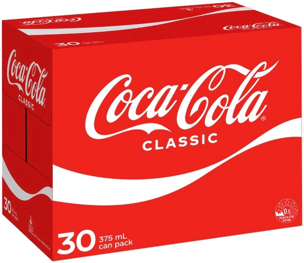 Coca‐Cola 30x375mL Selected Varieties