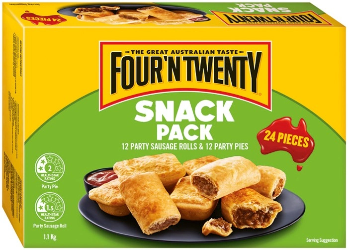 Four’N Twenty 24 Pieces Snack Pack