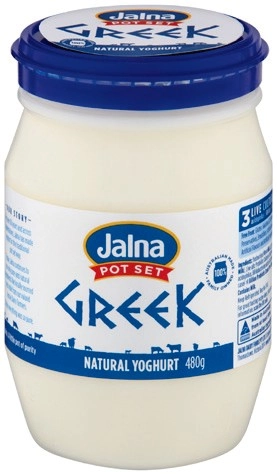 Jalna Pot Set Greek Yoghurt 480g Selected Varieties