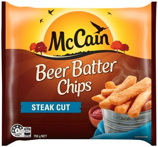 McCain Beer Batter Chips or Wedges 750g Selected Varieties