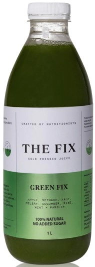 The Fix Cold Pressed Juice 1 Litre Selected Varieties